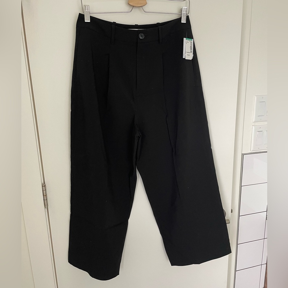 Simons Elegant Black Ankle Pants